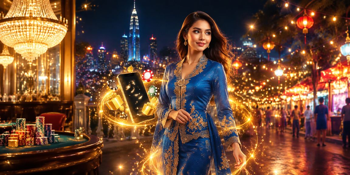 Pengguna Kuala Lumpur mendaftar akaun pepsi777 untuk mendapat bonus roulette dengan berpakaian baju kurung